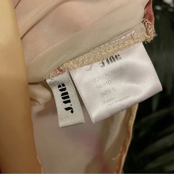 NWT J.ING Gold Tone Satin Long Sleeve Oversize Blouse - Picture 7 of 8